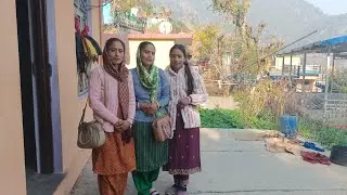 आज चले गए हम तीनों ससुराल 🥹🥹 