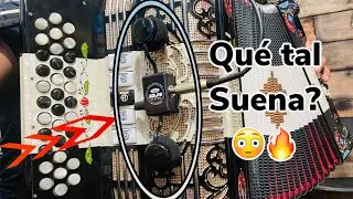 Nuevo Microfono Para Acordeon DJR - Que tal suena y como funciona?