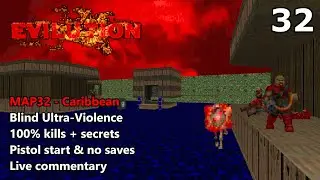 TNT: Evilution - MAP32 (Caribbean) - Blind Ultra-Violence 100%