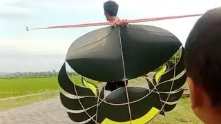 Layangan ram raman mini nekat horeg