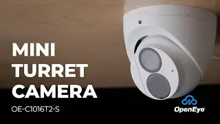 Introducing the OE-C1016T2-S 2MP Mini Turret Camera with Analytics