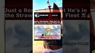 He&rsquo;s in the Straw Hat Grand Fleet ☠️🔥 | #onepiece #cavendish #hakuba #dressrosa #shorts