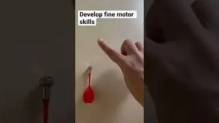 Develop fine motor skills with simple activities
