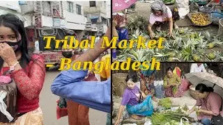Exploring Bandarban's Tribal Market 🥬 | Rare Veggies & Prices in Bangladesh #indigenouspeoples