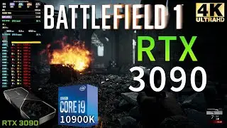 Battlefield 1 4K | RTX 3090 | i9 10900K 5.2GHz | Ultra Settings
