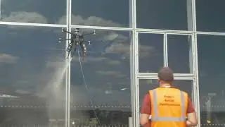 Aspira Drone Cleaning Windows - UK