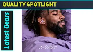 LC-dolida Aura Pro Sleep Earplugs Best 38dB Noise Reduction for Deep Sleep