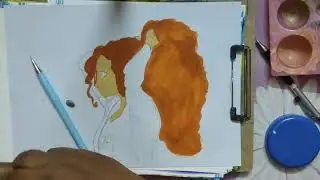 Painting Disney character // 