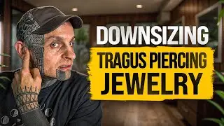 Tragus Piercing Jewelry Downsize | UrbanBodyJewlery.com
