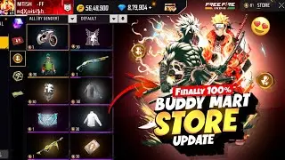 Next Buddy Mart Store Update Free Fire | New Buddy Token Bundle | Free Fire New Event | Ff New Event