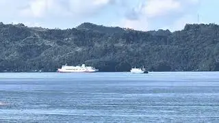 MV St Michael The Archangel And MV Evaristo Ferry 8 Arriving In Dapitan