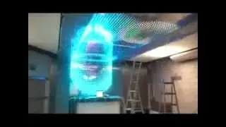 LED Smart Pixel переливающийся потолок со стеной (пример применения)