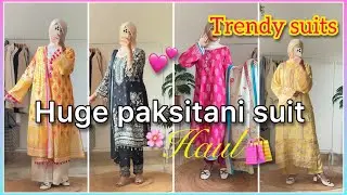 New Pakistani Suit Haul 💫 Must-Have Modest Outfits 2025! | Desi Fashion Try-On |