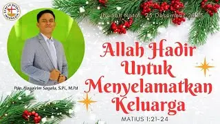 ALLAH HADIR UNTUK MENYELAMATKAN KELUARGA [Perjamuan Kasih]