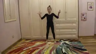 Видео гимнастика (с мячиком  )video gymnastics (with a ball )