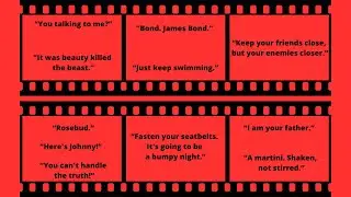 Can You Guess These Iconic Movie Quotes? Movie Quotes Quiz