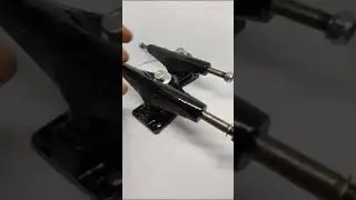 Truck Skate 139mm Brutus Preto Montagem