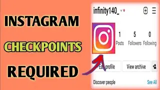 Instagram Checkpoint Required Problem // How To Fix Instagram Checkpoint Required Not Working