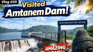 Visited this dam amtanem 🌈👌 @Goanmamabhanjivlogs  #goa #scenicviews #vlog #daillyvlogger  #travel  