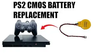 PS2 Slim CMOS battery replacement guide - No solder!