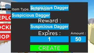 The Sus Knife in Arsenal