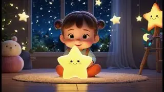 Светящиеся в темноте звёзды мерцают, мерцают, мерцают, мерцают | Английская детская песенка | Дет...