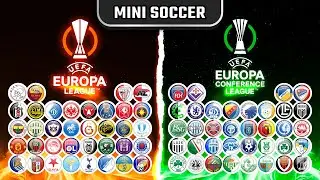 Противостояние UEFA Mini Soccer! Сможет ли Conference League победить Europa League?