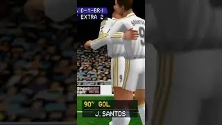FIFA 99 Retro Graphics | Real vs Barcelona FC &ndash; Emotional Goal & Celebration