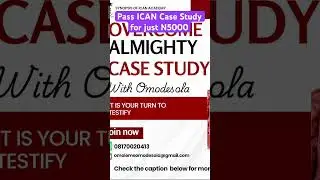 Pass ICAN Case Study for just N5,000 #nogreeforican #icancasestudy #ican2025 #IcanNovdiet2025