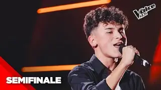 Francesco canta la hit di Sal Da Vinci &ldquo;Rossetto e Caff&egrave;&rdquo; | The Voice Kids 3 Semifinale