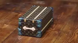 Louis Vuitton Flower trunk  special  order  for www.la-malle-en-coin.com