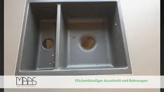 Duisburg Cement Neolith Arbeitsplatten und Wischleisten