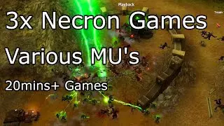 3 Necron 1v1 Games | Dawn of War: Soulstorm