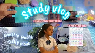 අදම Study Planner එකක් හදමු! 📝 Monthly | Weekly | Daily | Exam Tips |  STUDY VLOG SINHALA 📚💪🏻