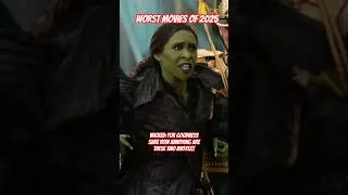 Worst Movies 2025: Wicked For Good an aggressively annoying piece of trash. #manvsmovies #worst