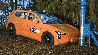 Новый Volvo EX60 (2026) - АВАРИЙНАЯ СИТУАЦИЯ и безопасность