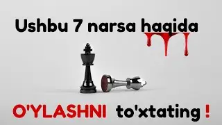 Baxtli boʻlishni istasangiz, ushbu 7 odatdan voz keching