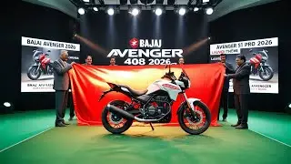 2026 Avenger 408 &mdash; самый мощный круизер Bajaj!