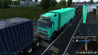 Euro Truck Simulator 2 Really big traffic jam!! | TruckersMP