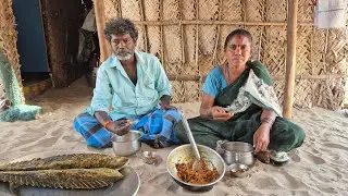 மாசி கருவாடு தொக்கு பழைய கஞ்சி அருமையான ஒரு காலை சாப்பாடு