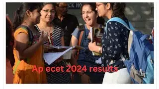 Ap ecet 2024 results date announced | ap ecet councelling updates 2024 | ap ecet 2024