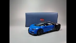 AUTOART Bugatti Chiron Sport (French Racing Blue/Carbon)