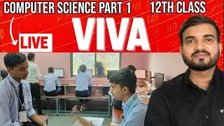 Live Viva for CS-1 Practical Exam, Computer Science Class 12 #computerscience