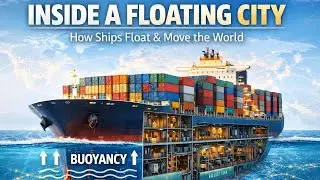 Inside a Floating City | Ship Anatomy, Buoyancy & How Global Shipping Works