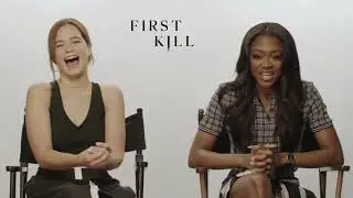 FIRST KILL Interviews - Sarah Catherine Hook & Imani Lewis & Victoria 