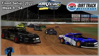 Monumental Lap 1 Wreck - Dirt Track of Charlotte - Dirt Street Stock - iRacing