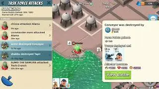 Boom Beach conveyor solo: All Tanks