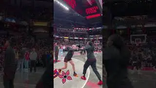 Pregame Shenanigans with Lexie Hull and Natasha Howard