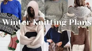 2024 Winter Knitting Plans & Project Inspiration | Sweaters, Hood, Shawl, Socks, & More!
