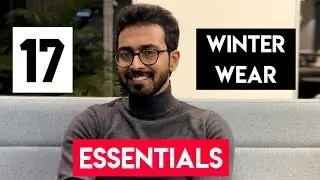Winter essentials for men| 17-item Winter Wear Checklist for Indian men| Must have pieces for winter